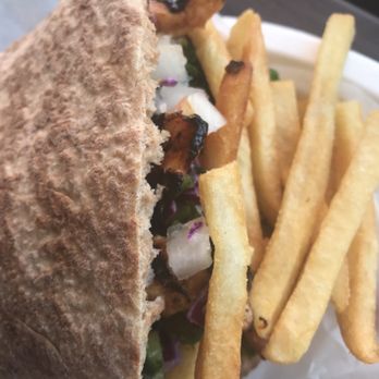 Falafel Stop - Grilled chicken in pita - Falafel Near Me - Sunnyvale, California