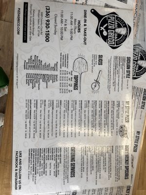 Menu photo 3 Pizza Greco Winston-Salem, NC Menu photo 3 Pizza Greco Winston-Salem, NC