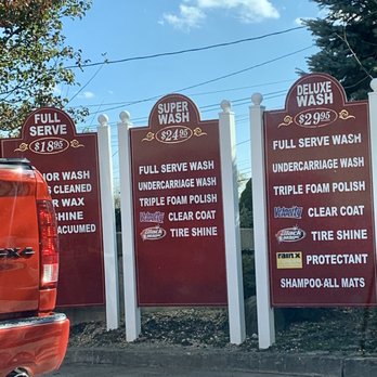 Cottage Car Wash - Menu - Car Wash Near Me - Bethpage, New York