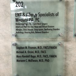 Bell Froman Orsini & Associates - Sign at door