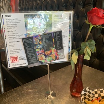 Culichis Urban Kitchen - Menus with Fresh Roses on the tables - Sushi Bars Near Me - Gilroy, California Culichis Urban Kitchen - Menus with Fresh Roses on the tables - Sushi Bars Near Me - Gilroy, California