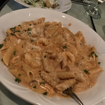 Luigi's Trattoria - Penne a la Vodka with Shrimp - Italian Near Me - Myrtle Beach, South Carolina
