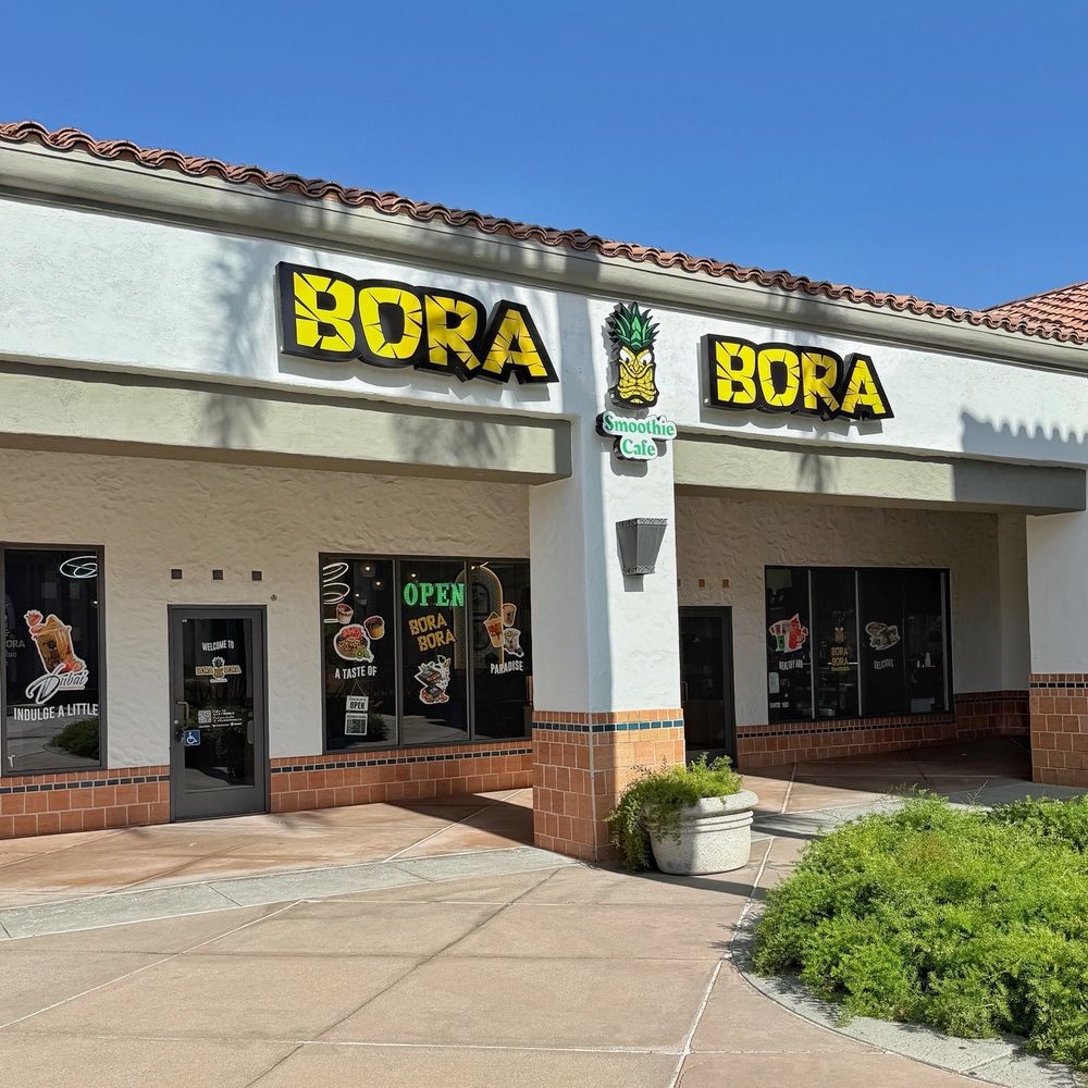 Bora Bora Smoothie Cafe - Outside - Coffee & Tea Near Me - Rancho Cucamonga, California Bora Bora Smoothie Cafe - Outside - Coffee & Tea Near Me - Rancho Cucamonga, California