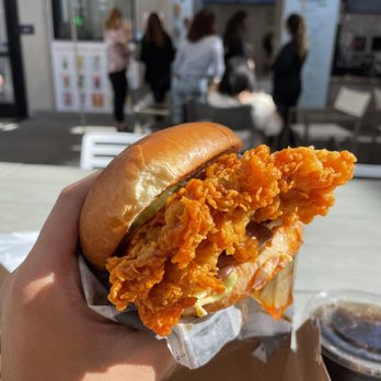 Bao Chick - Nashville Chicken Sandwich (TikTok: @justandyvu) - Chicken Shop Near Me - Irvine, California
