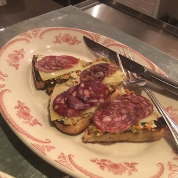 Bar La Grassa - Muffuletta with smoking goose salami - Italian Near Me - Minneapolis, Minnesota