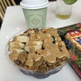 Cafe Au Lait and PB+B Bowl Cafe Au Lait and PB+B Bowl
