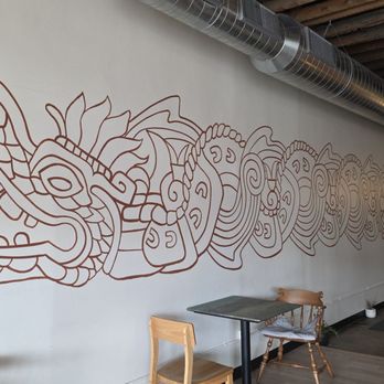 Ollin Cafetzin - Beautiful wall art - Coffee & Tea Near Me - Aurora, Colorado