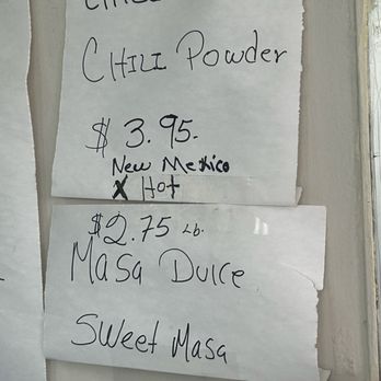 Sonora Food Products - Sweet Masa and dried chiles sold here. As well as the hojas for making tamales. - Mexican Near Me - Artesia, California