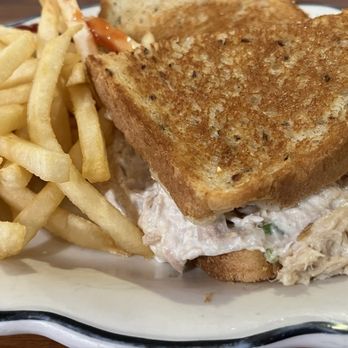 Anna Miller's - Tuna Melt with fries. - Bakeries Near Me - Aiea, Hawaii
