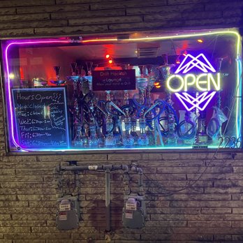 Drift Hookah Lounge - a neon sign in the window - Hookah Bars Near Me - Pittsburgh, Pennsylvania Drift Hookah Lounge - a neon sign in the window - Hookah Bars Near Me - Pittsburgh, Pennsylvania