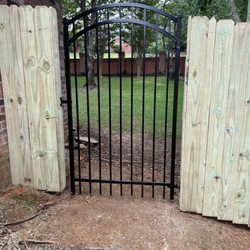 We love our new gate! More landscaping to come!
