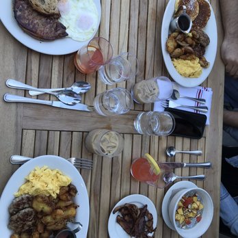 Plow - The Plow x 2, Vietnamese Pork Chop, chia pudding, and a couple of Strawberry Lemonades with "Dirty" Horchatas. - Breakfast & Brunch Near Me - San Francisco, California
