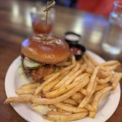 New State Burgers & Spirits - Chicken sandwich
