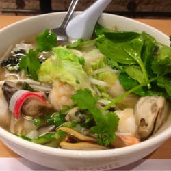 Miso Noodle Bar - Seafood noodle soup