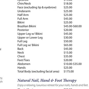 Parvin’s Spa - List of Services - Day Spas Near Me - Charlotte, North Carolina Parvin’s Spa - List of Services - Day Spas Near Me - Charlotte, North Carolina