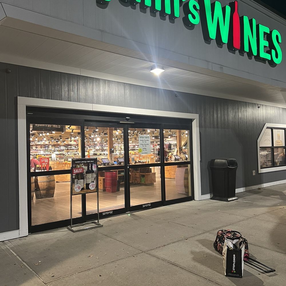 Ryann's Wines - Entrance - Beer, Wine & Spirits Near Me - East Meadow, New York Ryann's Wines - Entrance - Beer, Wine & Spirits Near Me - East Meadow, New York