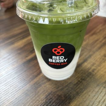 Red Berry Coffee Bar - Matcha cloud latte - Coffee & Tea Near Me - Rancho Cucamonga, California Red Berry Coffee Bar - Matcha cloud latte - Coffee & Tea Near Me - Rancho Cucamonga, California