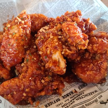 CM Korean Fried Chicken - Garlic Spicy chicken (tenders) - Chicken Shop Near Me - Schaumburg, Illinois CM Korean Fried Chicken - Garlic Spicy chicken (tenders) - Chicken Shop Near Me - Schaumburg, Illinois