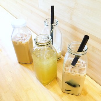 Plentea - black milk tea, oolong milk tea, and honey ginger - Tea Rooms Near Me - San Francisco, California Plentea - black milk tea, oolong milk tea, and honey ginger - Tea Rooms Near Me - San Francisco, California