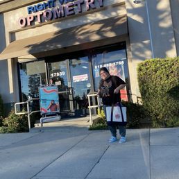 Exterior outside entrance of Right Vision Optometry - myself. - Granada Hills, California Exterior outside entrance of Right Vision Optometry - myself. - Granada Hills, California