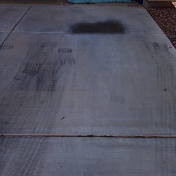 AZ Power Wash Pros - Before the power wash. This stain looks 100x better - Window Washing Near Me - Phoenix, Arizona