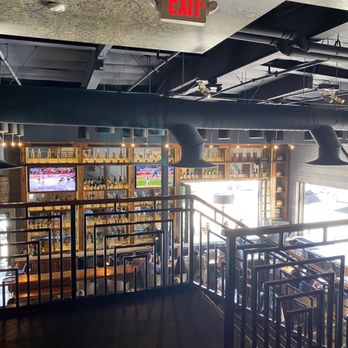 GRANVILLE - A Birds Eye view of the bar on the way to the rooftop seating. - New American Near Me - Pasadena, California GRANVILLE - A Birds Eye view of the bar on the way to the rooftop seating. - New American Near Me - Pasadena, California