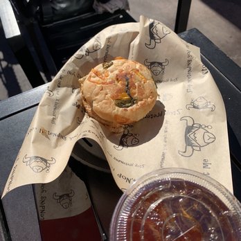 Drizzle - Jalapeño bagel - Coffee & Tea Near Me - Mount Shasta, California