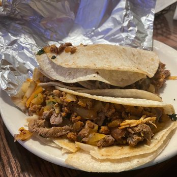 El Agavero - two tacos on a plate - Mexican Near Me - Mount Airy, North Carolina El Agavero - two tacos on a plate - Mexican Near Me - Mount Airy, North Carolina