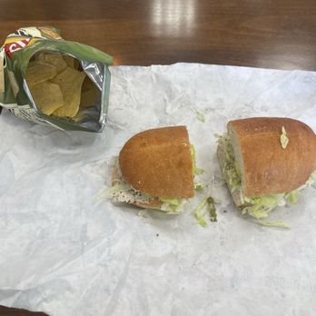 Jersey Mike's Subs - Mini chicken salad sandwich on white - Fast Food Near Me - Salinas, California