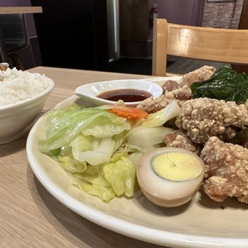 MonGa Cafe - Popcorn Chicken Lunch Box - Taiwanese Near Me - Bellevue, Washington