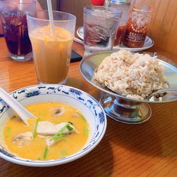 Pattaya Thai Restaurant - Tom kha soup and brown rice - Thai Near Me - Mount Pleasant, South Carolina Pattaya Thai Restaurant - Tom kha soup and brown rice - Thai Near Me - Mount Pleasant, South Carolina