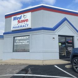 Med-Save Pharmacy LaGrange - Front entrance of the building.