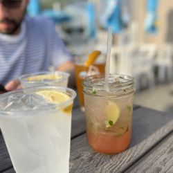 Back Bay Ale House - Jar Basil drink