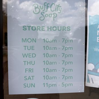 Buff City Soap - Buff City Soap hours -- Greenville, NC -- as of summer 2026 - Cosmetics & Beauty Supply Near Me - Greenville, North Carolina