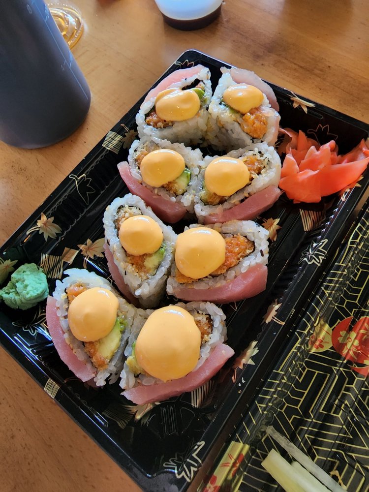 Food from Brady's Sushi And Hibachi