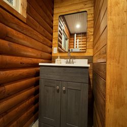 Woodlyn Woodcraft - Custom stain bathroom vanity