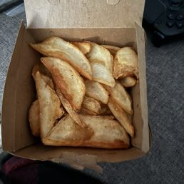 Unseasoned fries Unseasoned fries