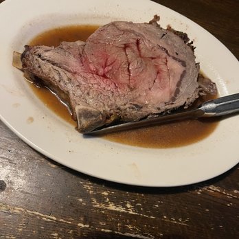 West Shore Inn Steakhouse - Prime Rib. Medium rare!! So good - Steakhouses Near Me - Staten Island, New York