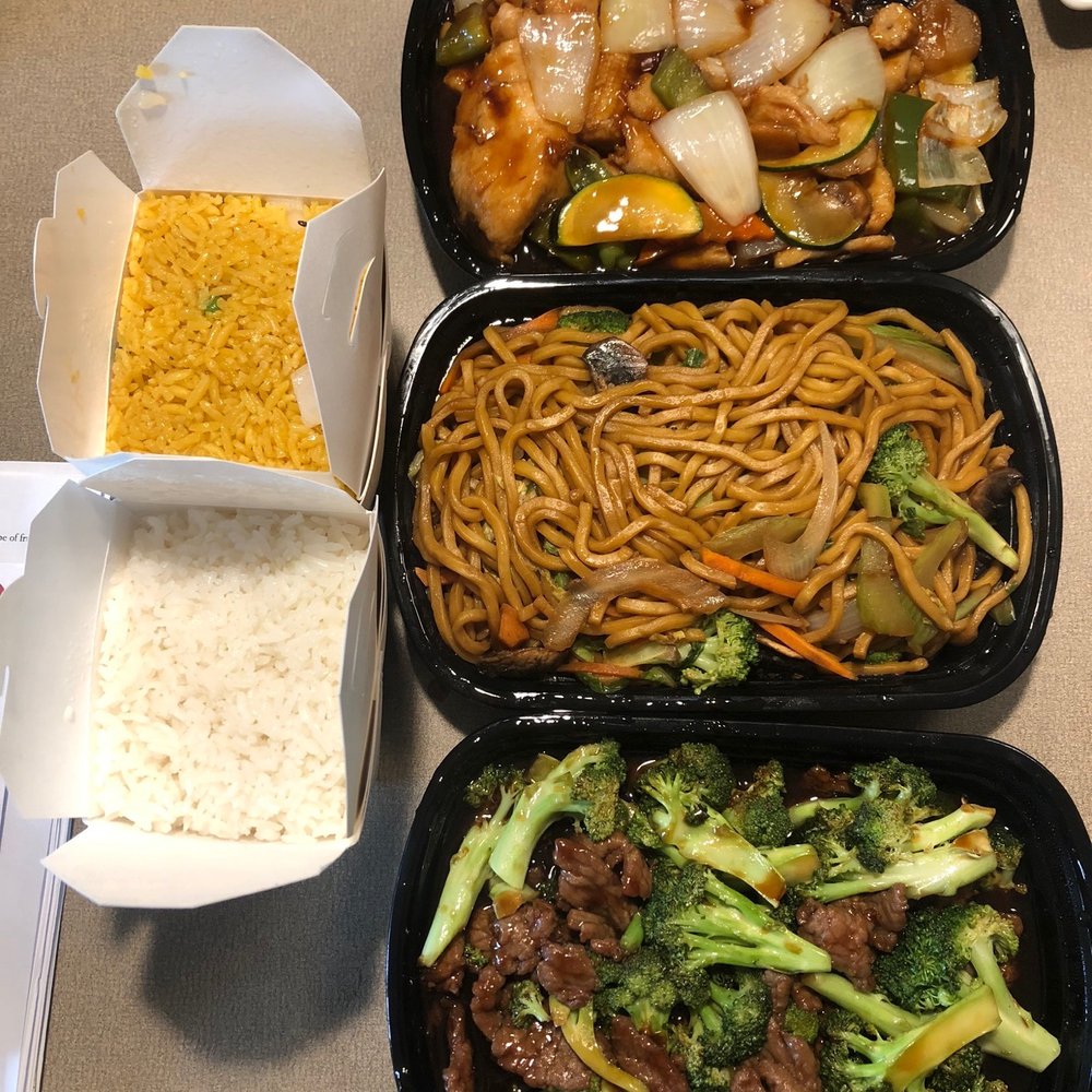 a variety of asian food items a variety of asian food items