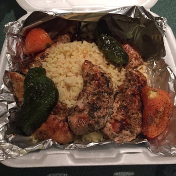 Pizza King - Chicken kabob plate - Pizza Near Me - Hudson, New Hampshire