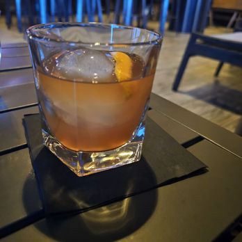 Leaf Bar & Lounge - Chrysanthemum Old Fashion - Lounges Near Me - Flushing, New York