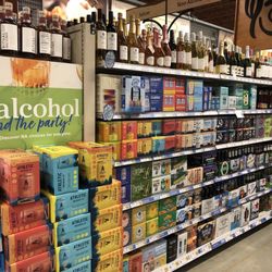 Wegmans - A lot of no alcohol choices!