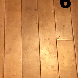 Spots on floor after deep clean