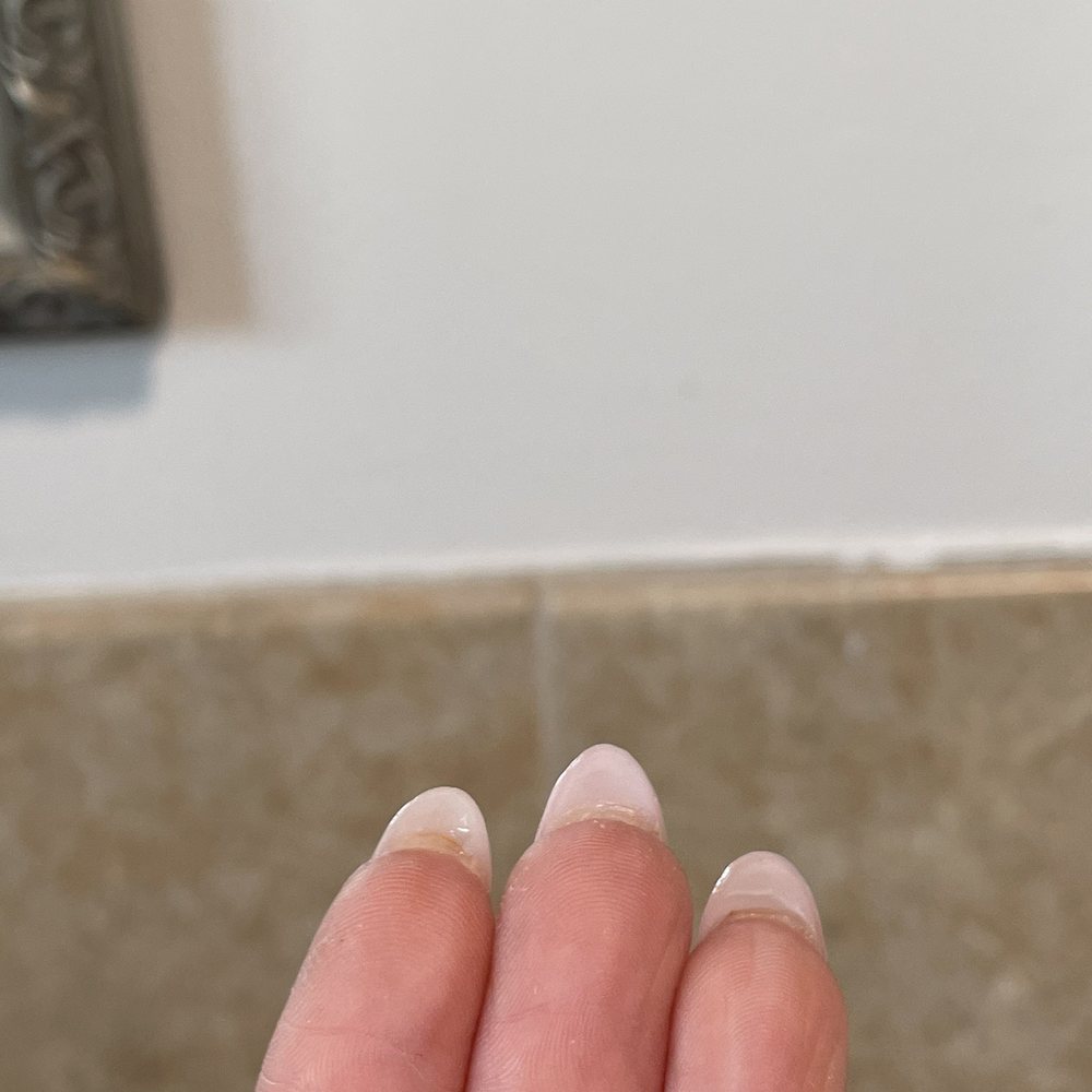 Trill Nail Parlor - This is my nail shape after she said "enough" - Nail Salons Near Me - Bellflower, California