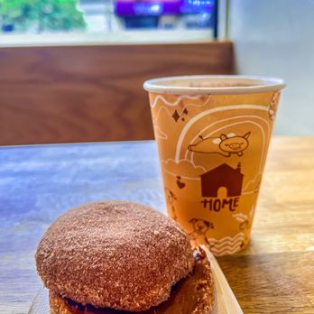 Twisted Donuts and Coffee - Hola loves! Churro Nutella and Home Latté! - Donuts Near Me - San Francisco, California Twisted Donuts and Coffee - Hola loves! Churro Nutella and Home Latté! - Donuts Near Me - San Francisco, California