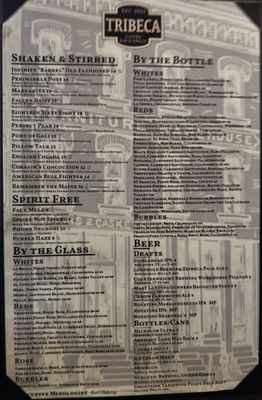 Menu photo 3 Tribeca Gastro Bar & Grille Westfield, MA Menu photo 3 Tribeca Gastro Bar & Grille Westfield, MA