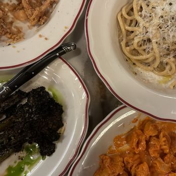 Pelato - Calamari, burnt broccolini, vodka pasta, Cacio E Pepe - Italian Near Me - Nashville, Tennessee Pelato - Calamari, burnt broccolini, vodka pasta, Cacio E Pepe - Italian Near Me - Nashville, Tennessee