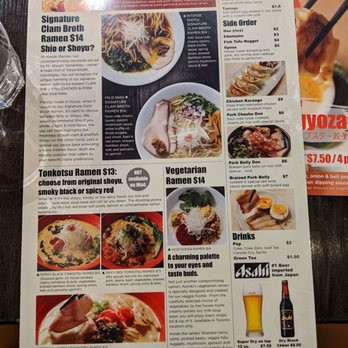 Konjiki Ramen - The menu at Konjiki - Ramen Near Me - Toronto, Ontario Konjiki Ramen - The menu at Konjiki - Ramen Near Me - Toronto, Ontario