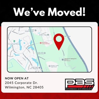 Performance Auto Specialists - Auto Repair Near Me - Wilmington, North Carolina