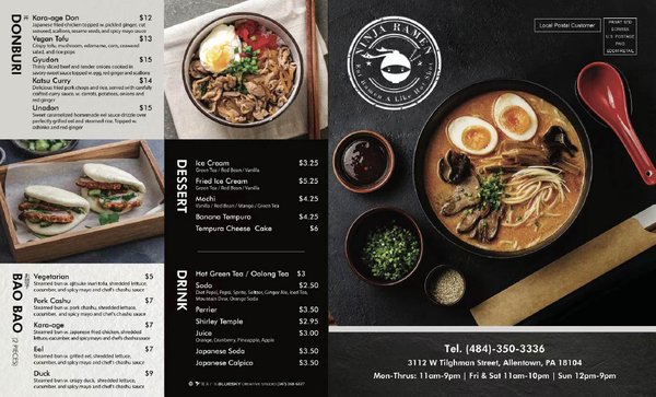 Menu photo 7 Ninja Ramen Allentown, PA